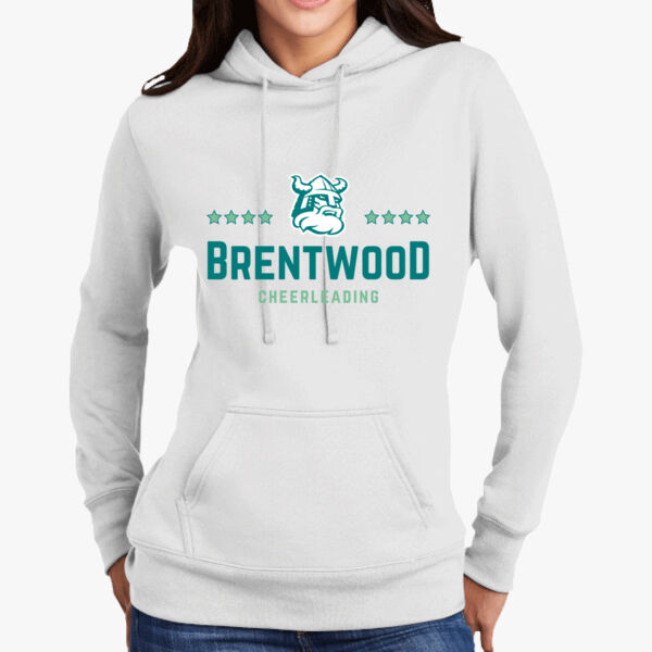 Ladies Core Fleece Pullover Hooded Sweatshirt Thumbnail